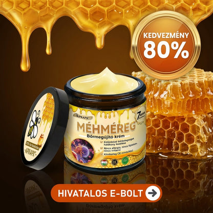 🐝🐝𝖠𝖯𝖪𝖠𝖯𝖪® Méhméreg Bőr Helyreállító Krém 🔥 Magyar fejlesztés, magyarországi gyártás és szállítás